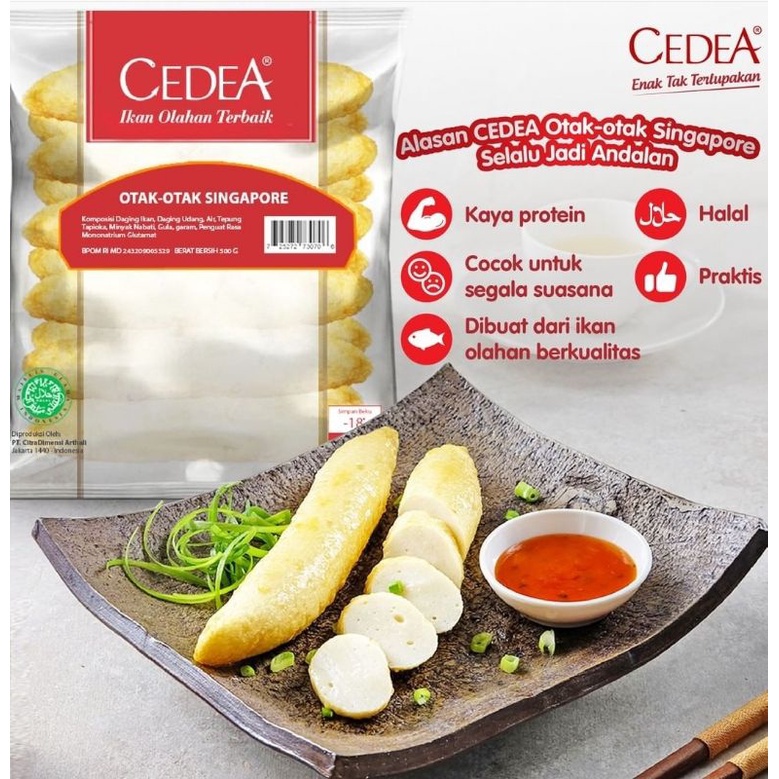 

Cedea Otak Otak Singapore 500Gr