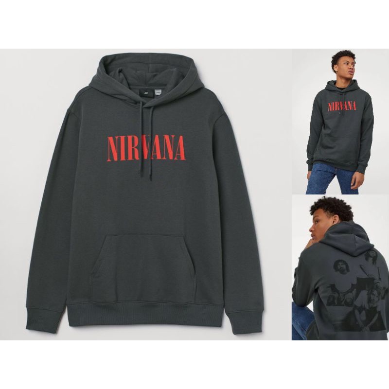 Hoodie HM NIRVANA - Drak Grey