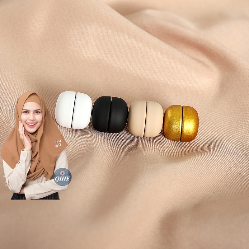 Bros Pin Magnet Anti Slip Untuk Hijab Wanita Muslim