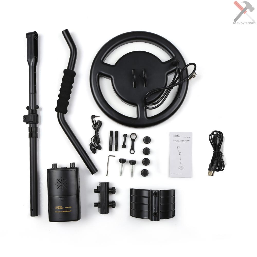 Smart SENSOR Professional Underground Metal Detector Ringan Sensitivitas Tinggi Detektor Nugget Tanah Penggali Emas Pemburu Harta Karun Dengan Sensitivitas Yang Dapat Disesuaikan 100-240V