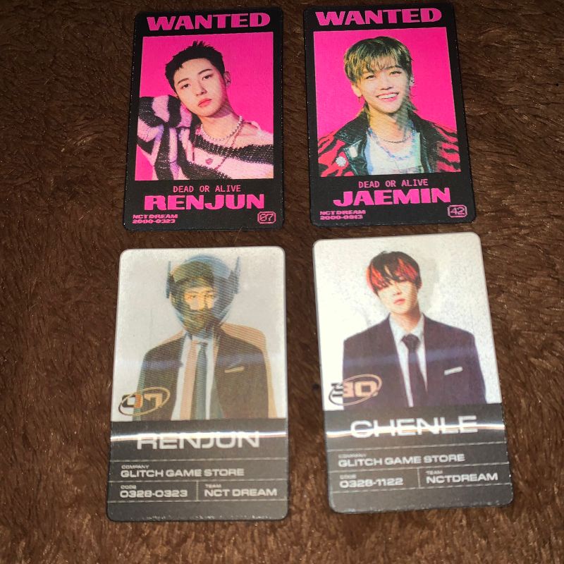 Lenti Glitch Scratch Renjun Jaemin Chenle