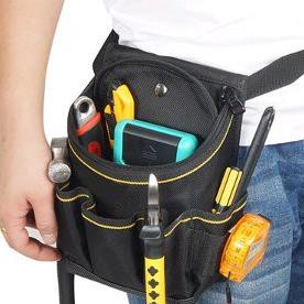 [M-7W ♥] Tas Pinggang Tas Proyek Perkakas Tas Menyimpan Alat Alat Bengkel Dan Bangunan Proyek Kunci 