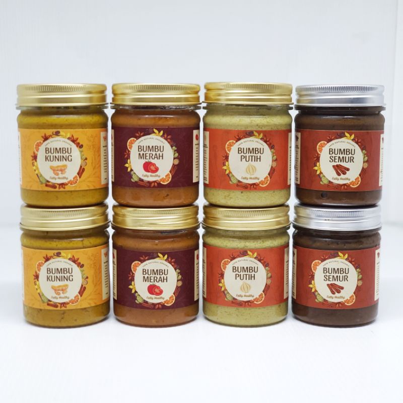 [READY HALAL MUI &amp; PIRT] Bumbu Masak MPASI dengan SCHMALTZ (MINYAK AYAM) Bumbu Halus | Bumbu Putih | Bumbu Merah | Bumbu Kuning | Bumbu Semur | Bumbu Jadi | Bumbu MPASI