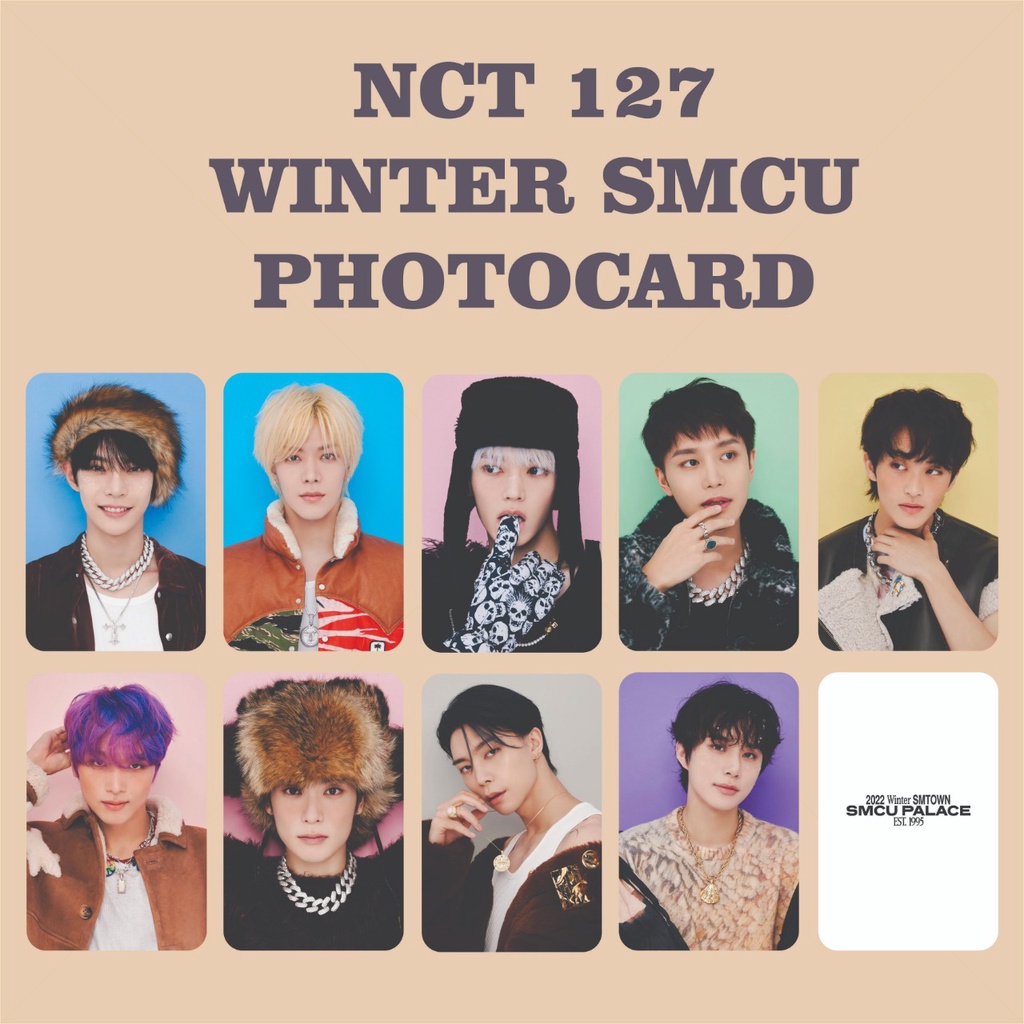 PHOTOCARD 2022 WINTER SMTOWN SMCU PALACE