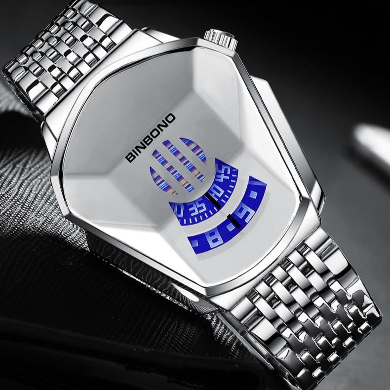 jam tangan pria BINBOND C17 TERBARU trend jam tangan IMPORT gaya Milenial jam tangan teknologi hitam