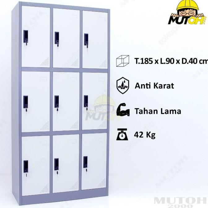 

PROMO LOKER BESI LOCKER BESI 9 PINTU - LC309 TERBAIK