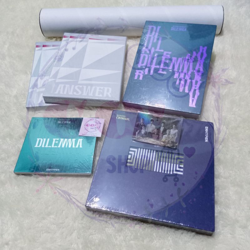 ENHYPEN Sealed Album BORDER:CARNIVAL DIMENSION:DILEMMA DIMENSION: ANSWER