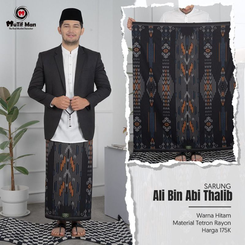 SARUNG MUTIF ALI BIN ABI THALIB