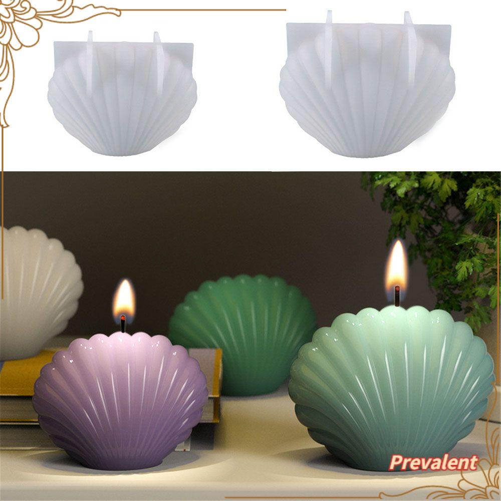 Preva Candle Stand Cetakan Silikon DIY Kerajinan Tangan Dekorasi Rumah Ornamen Shell Vas Bunga