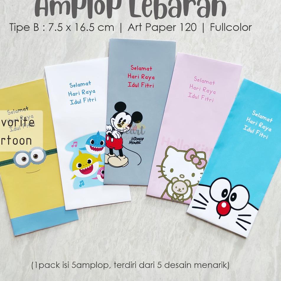 

√ Amplop Lebaran Idul Fitri Lucu (isi 10 & isi 5) ㅈ