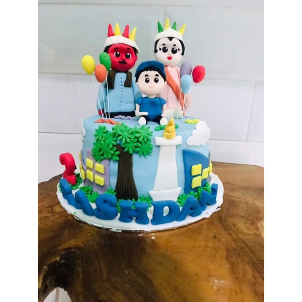 Jual kue ulang tahun ondel ondel /kue tart ulang tahun | Shopee Indonesia