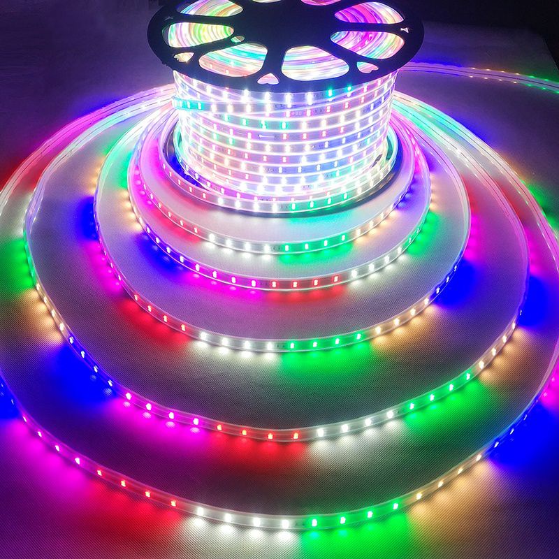 [ Pplus ] Lampu led strip RGB 6 Warn 2835 5050 8m / 17 Agustus Hari Nasional/Bendera Indonesia Merah Putih Lampu Hias/Lampu hias bendara hari nasional/Lampu Selang RGB Hias  Murah/lampu selang kelap kelip//rgb/lampu led stripe 10m