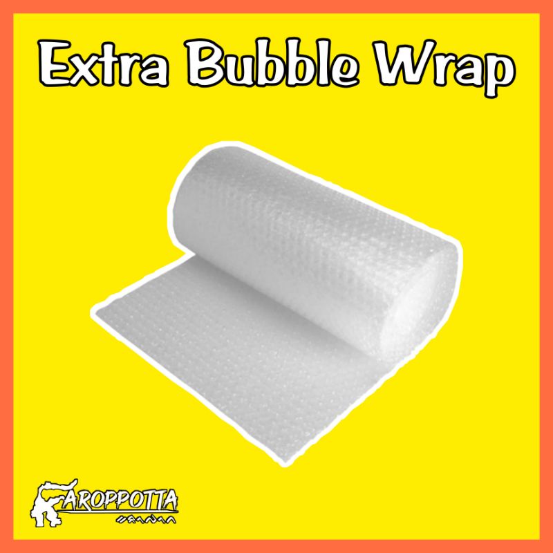 bubble wrap ekstra / packing tambahan