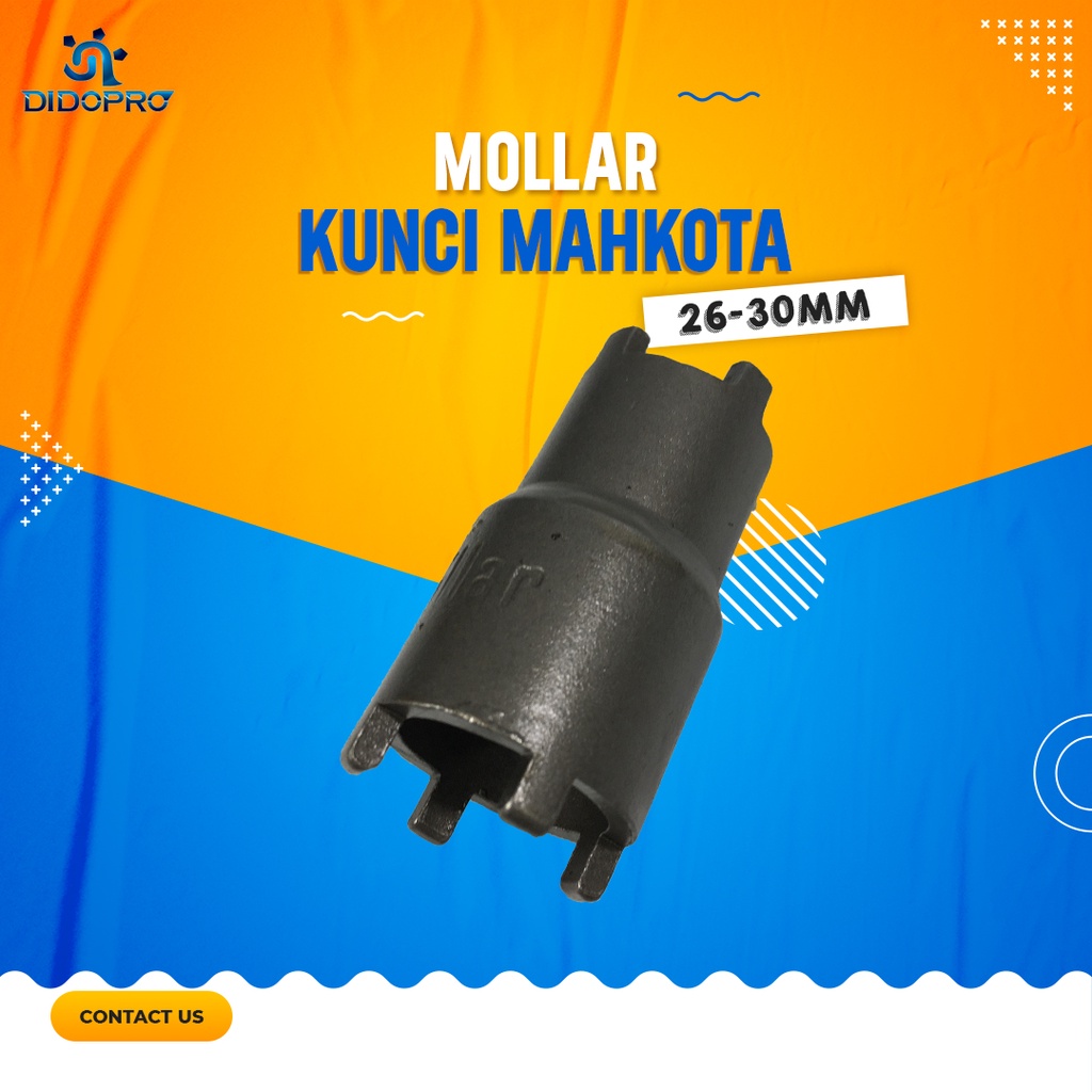 Double Crown Socket / kunci mahkota / kunci kopling Type B GRIP ON