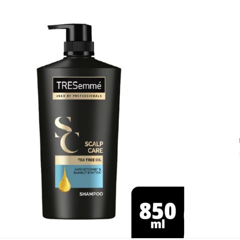 850ML TRESEMME KERATIN SMOOTH SCALP CARE SHAMPOO PUMP ANTI RONTOK DAN KETOMBE MENJAGA KULIT KEPALA