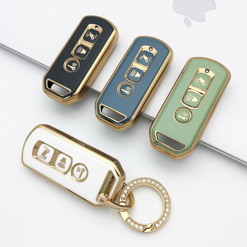 Premium Case Remote Keyless Honda PCX 150 ADV FORSA  3 TOMBOL bahan TPU HIGH QUALITY