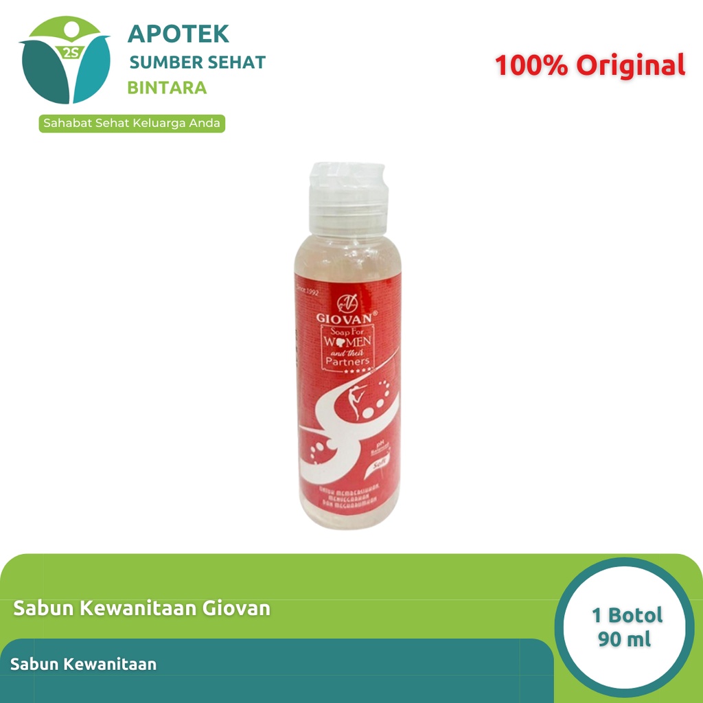 Sabun Kewanitaan Giovan 90 ml