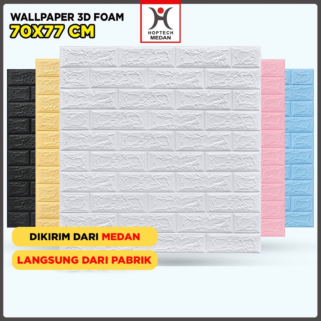 Wallpaper 3D Foam | Room Decoration Wallpaper | 3D Foam Bata