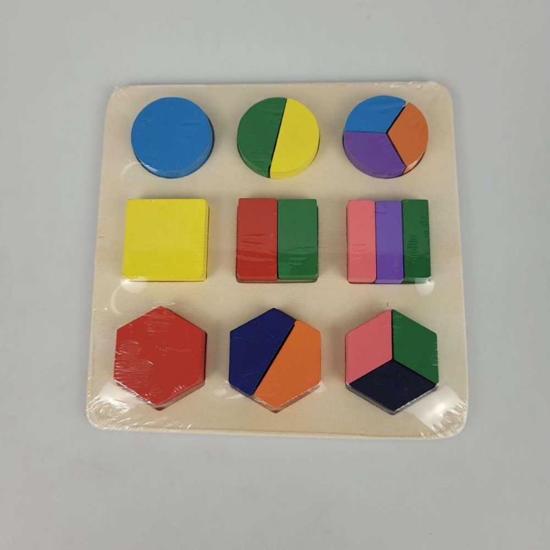Diikamiiok Mainan Balok Puzzle 3D Geometry Anak - TOY01