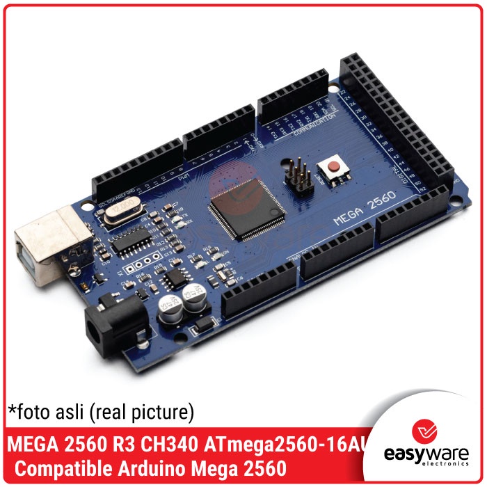 ARDUINO MEGA 2560 CH340 MEGA 2560 R3 TANPA KABEL