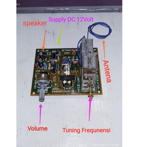 Murah Banget kit radio tuner FM amplifier