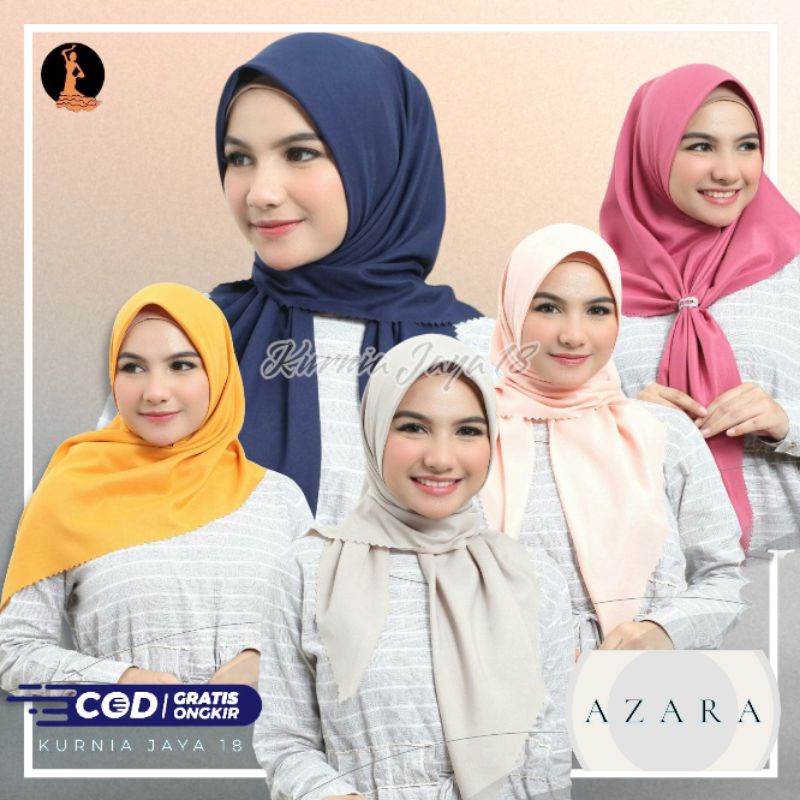 Hijab Segiempat Voal Miracle Oskara Masahi / Forever / Paris Voal / Japan / Premium Voal by Azara