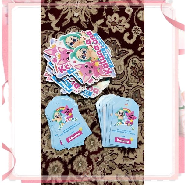 TAG Hangtag Handtag Hang Tag Hand Tag CARD CUSTOM BIRTHDAY SOUVENIR