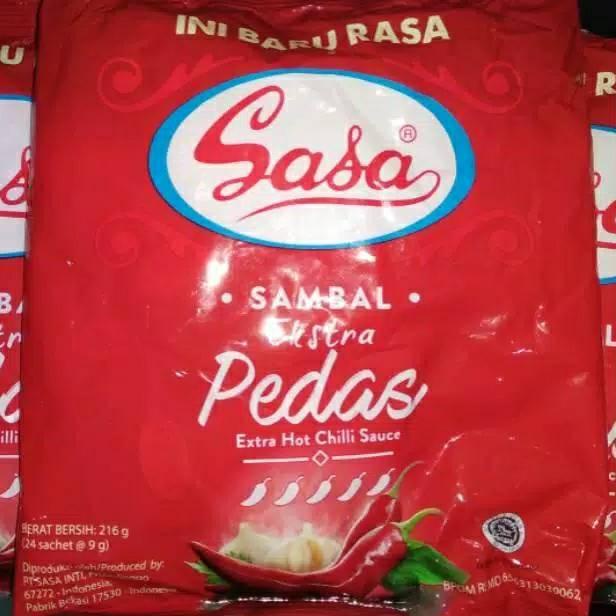 

⇼ Sasa saus sambal asli sachet ⇎