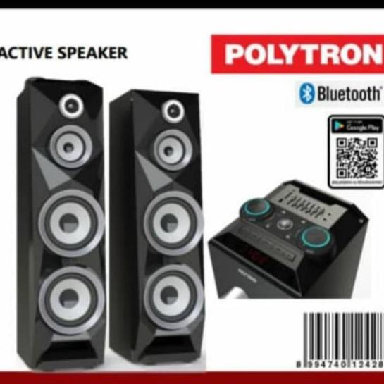 Speaker Aktif Polytron Pas 8B28 Usb Bluetooth Super Bass Remote Christinaprerana77