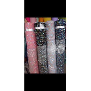 kain monalisa motif bunga