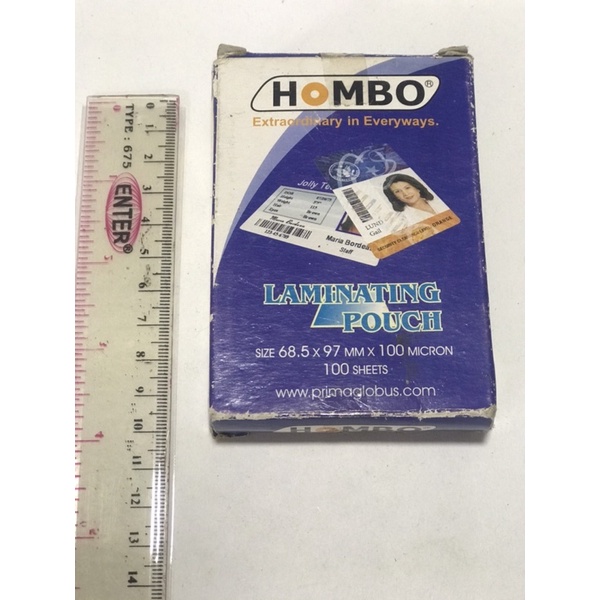 Plastik Laminating | Laminating Pouch ID Card KTP SIM 100 pcs/pack