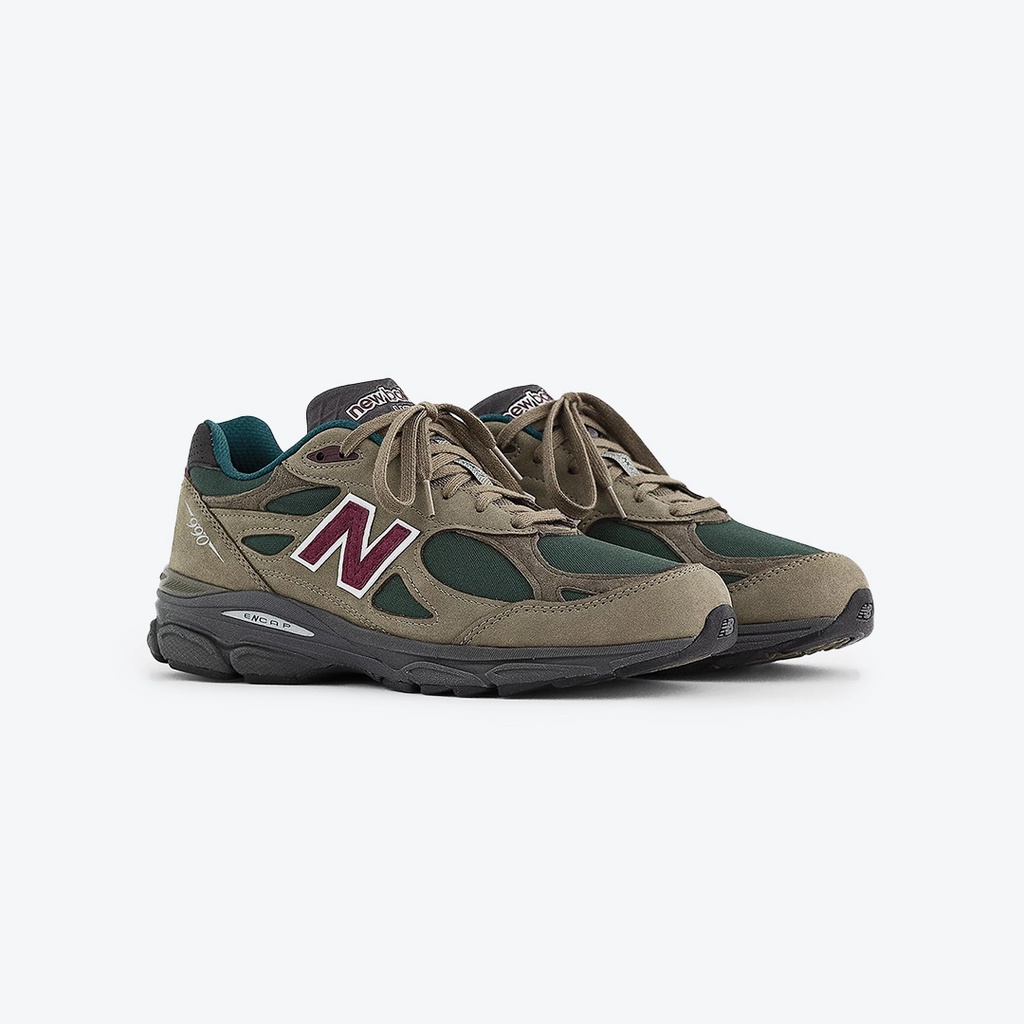 New Balance 990V3 X Teddy Santis Olive Mocha Made in USA