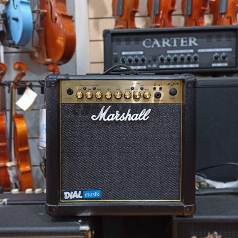 Marshall MG15 GFX - MG15 MG15GFX 1x8 Inch - Ampli Gitar Elektrik Original MG 15
