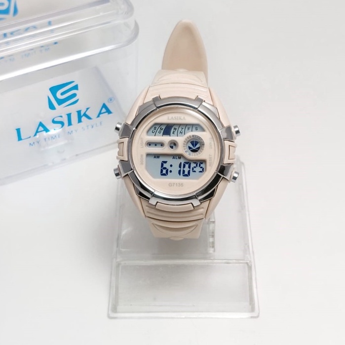 DIGITAL WATCH Jam Tangan Anak Terbaru Water Resistant Premium Rubber 7135 LASIKA