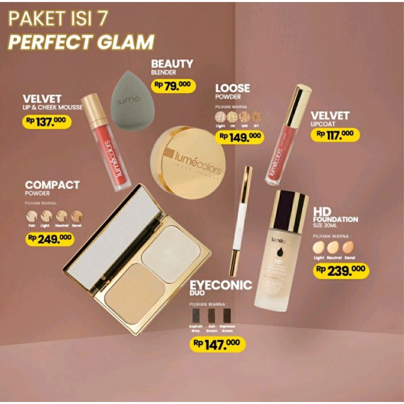 Lumecolors Perfect Glam 7in1