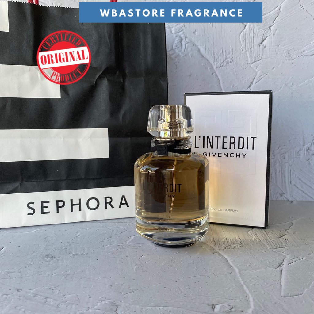GIVENCHY L'INTERDIT EDP 80ML FOR WOMAN ORIGINAL 100% BOX SEGEL