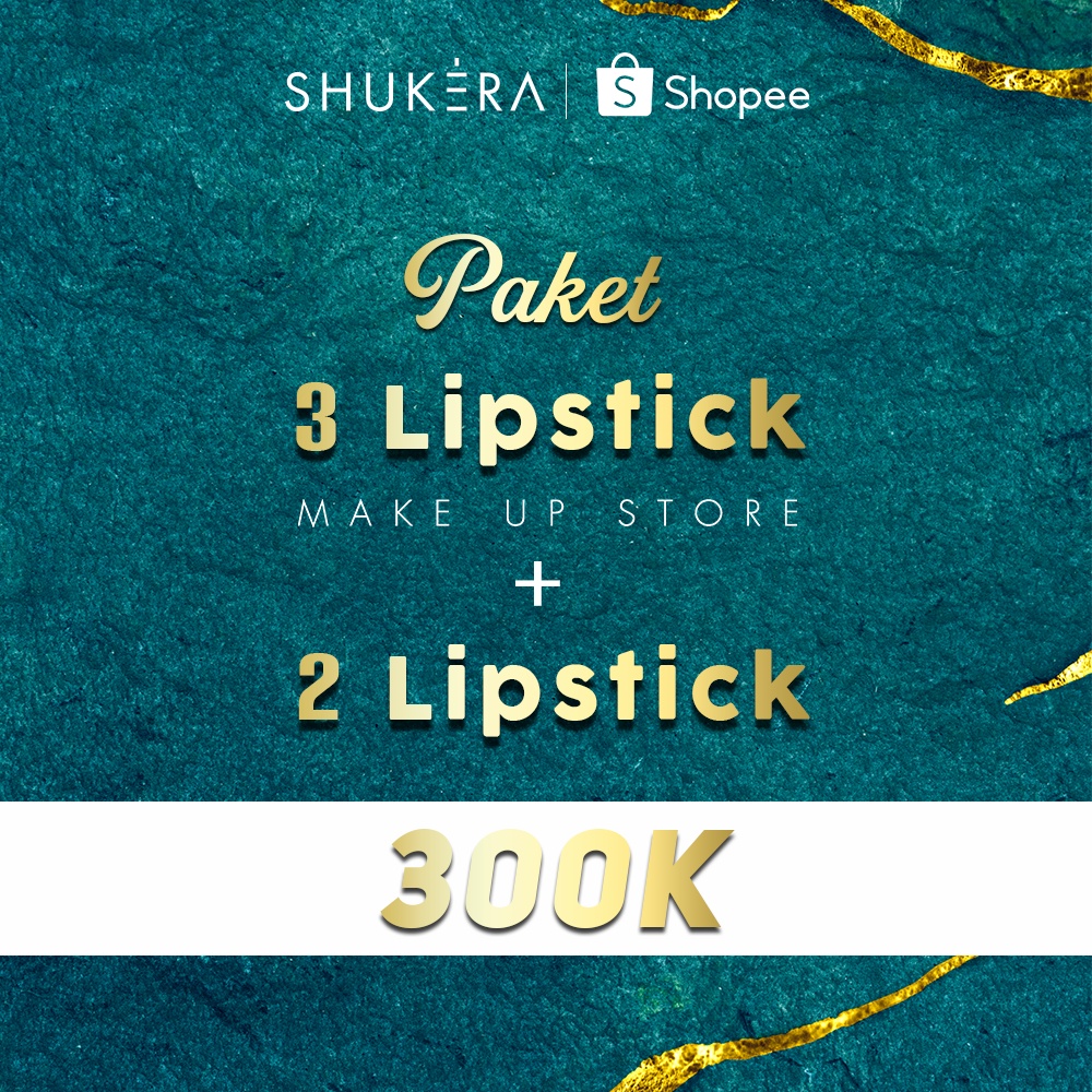 PAKET 3 LIPSTICK free 2 LIPSTICK