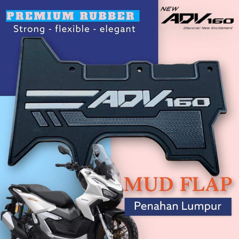 Mudflap ADV 160 Mudflap Penahan Lumpur Honda ADV 160 2022 2023 Premium