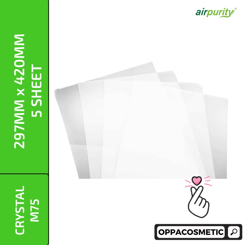 Airpurity Crystal M75 Sheets A3 | A4