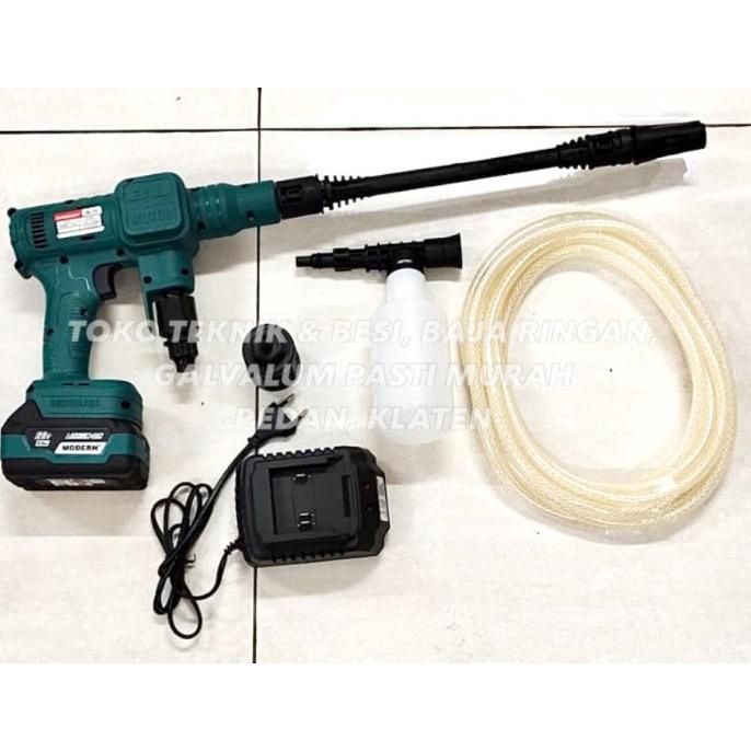 Jet Cleaner Cordless Modern 20V M-70 Mesin Cuci Mobil Cas Batrai