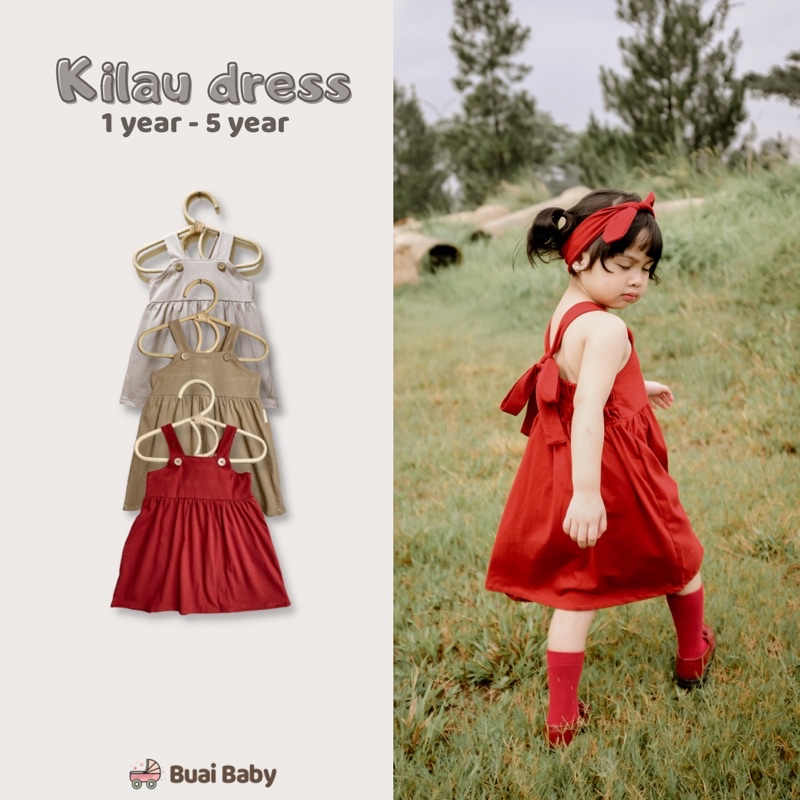 BUAI - KILAU DRESS untuk anak perempuan