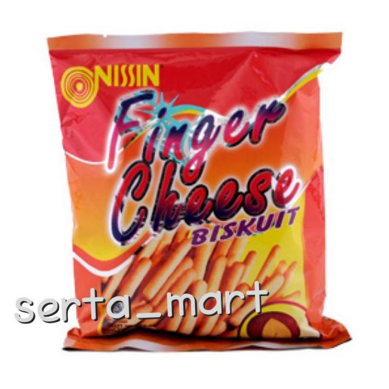 

Nissin Finger Cheese Biscuit 250gr - Biskuit stick Keju