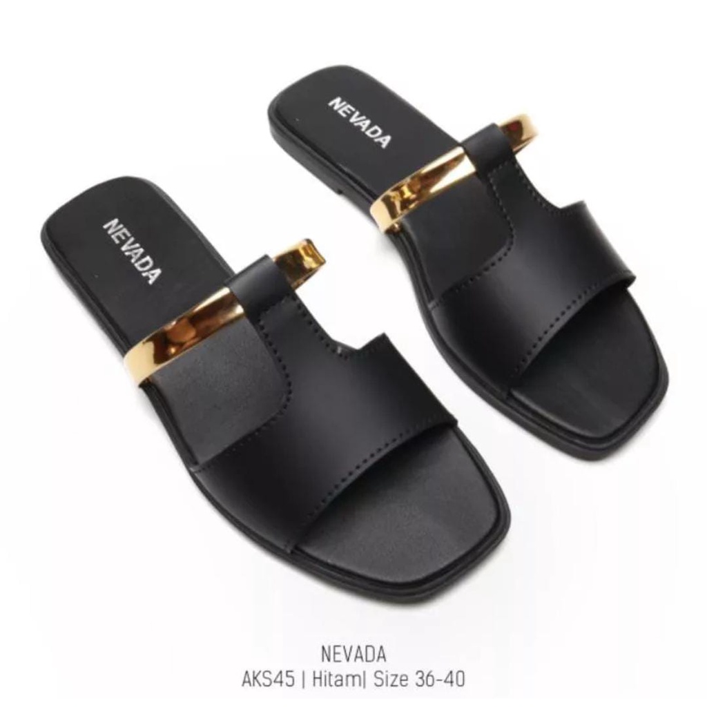 Sandal Nevada Wanita Slop Terlaris