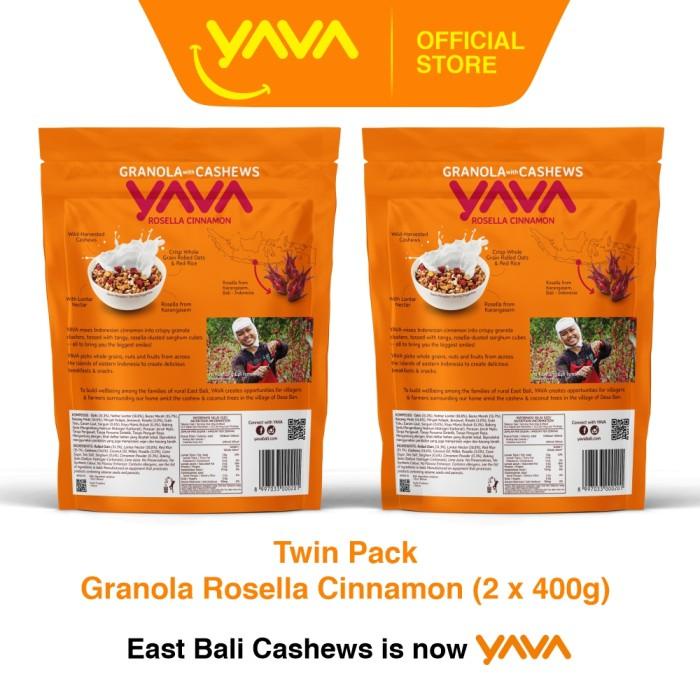 

Yava Twin Pack Granola Rosella Cinnamon (2 X 400G) 001