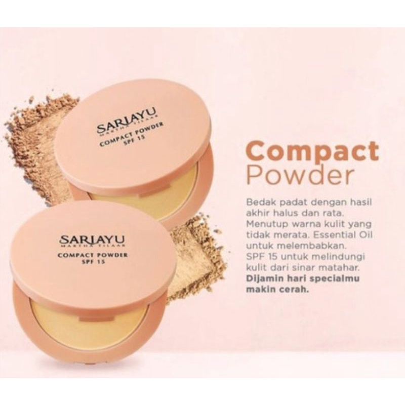 SARIAYU COMPACT POWDER - Bedak Padat