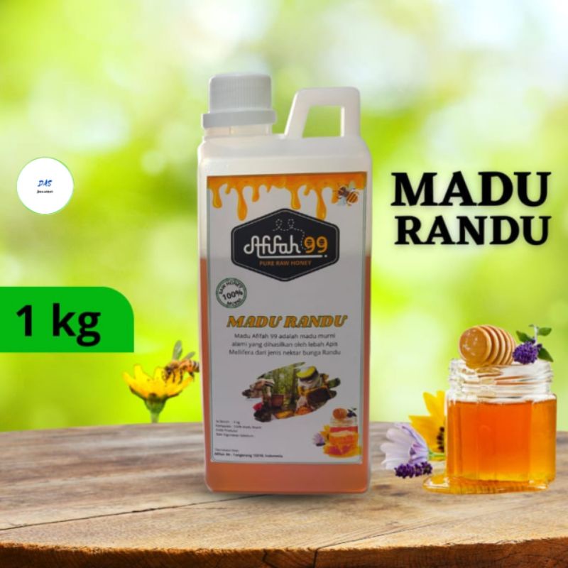 

Madu Murni Asli Nektar Randu 1kg Madu Randu 100% Alami Pure Natural Raw Honey