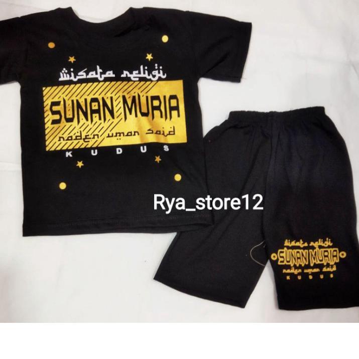 Best Setelan Anak Sunan Muria Hitam