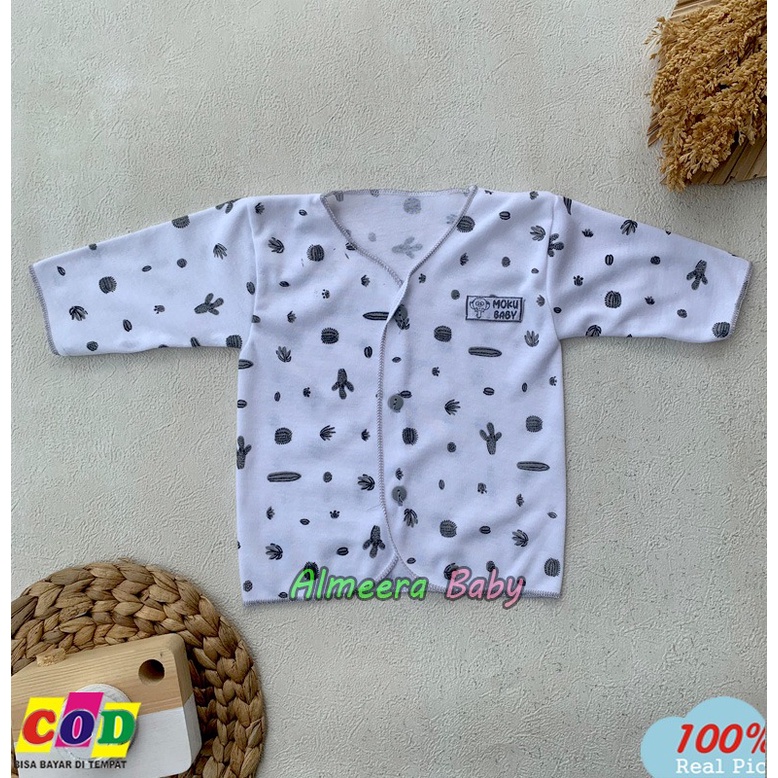 Isi 3 PCS Baju Bayi Baru Lahir Lengan Panjang Usia 0-3 Bulan Almeera Baby and Kids