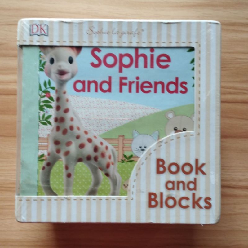 Shopie and friends book and blocks