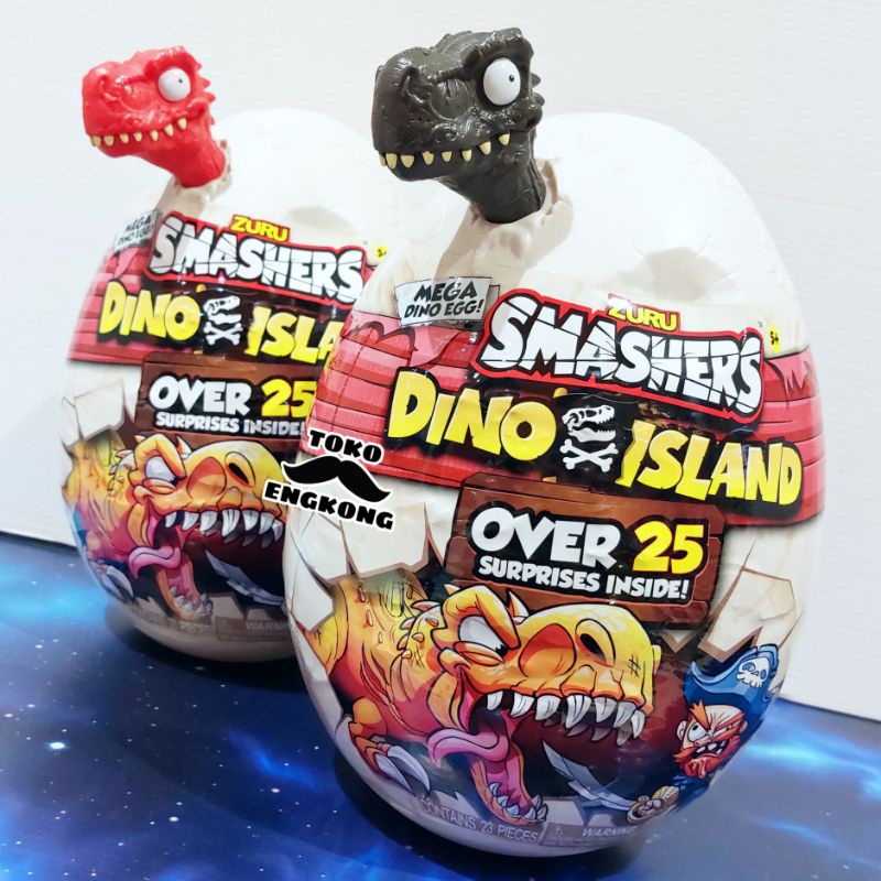 Jual Zuru Smashers Dino Island Dino Egg Original Shopee Indonesia